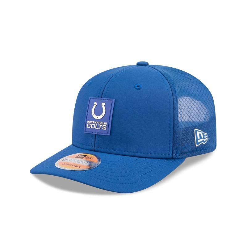 Indianapolis Colts 2025 Sideline Hot Weather 9SEVENTY Trucker Hat