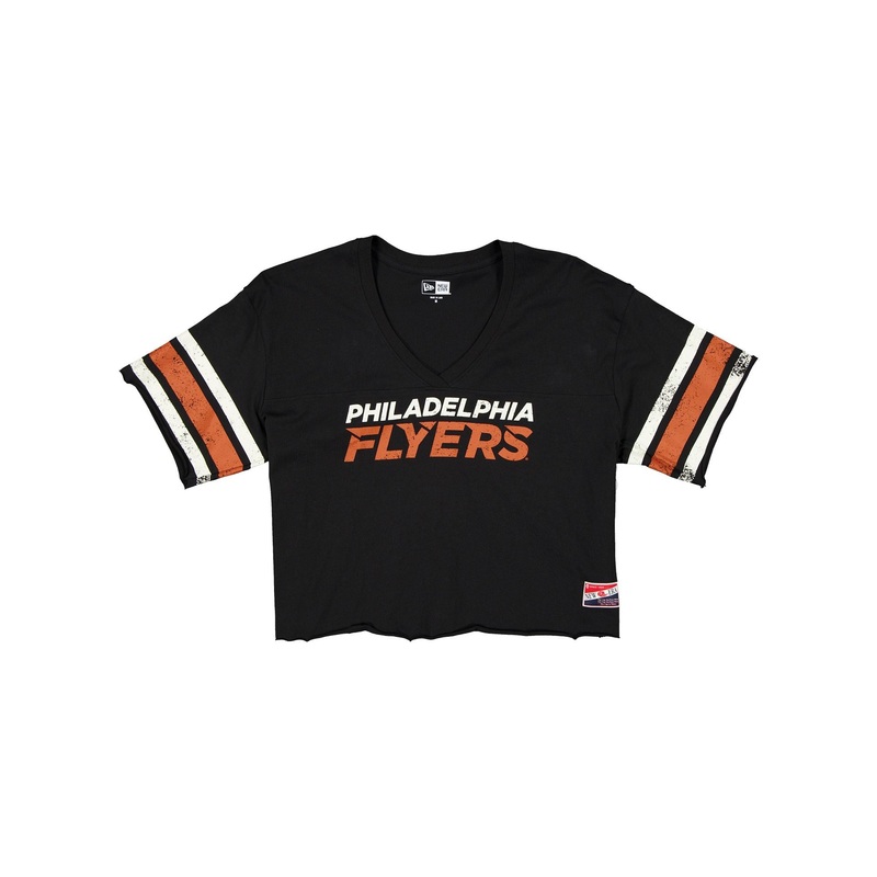 Philadelphia Flyers Throwback Cropped Women’s T-Shirt