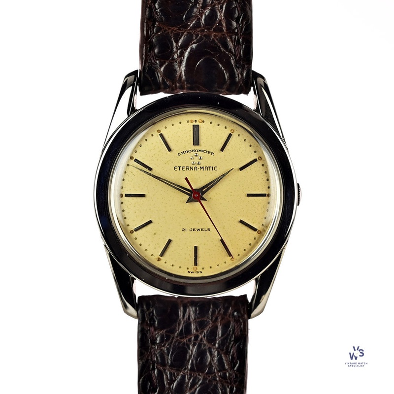 Eterna-Matic Chronometer – Automatic – Tropical Dial – c.1955