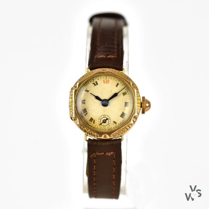 Eve – A 9ct Yellow Gold Ladies Cocktail Watch – circa. 1906-7
