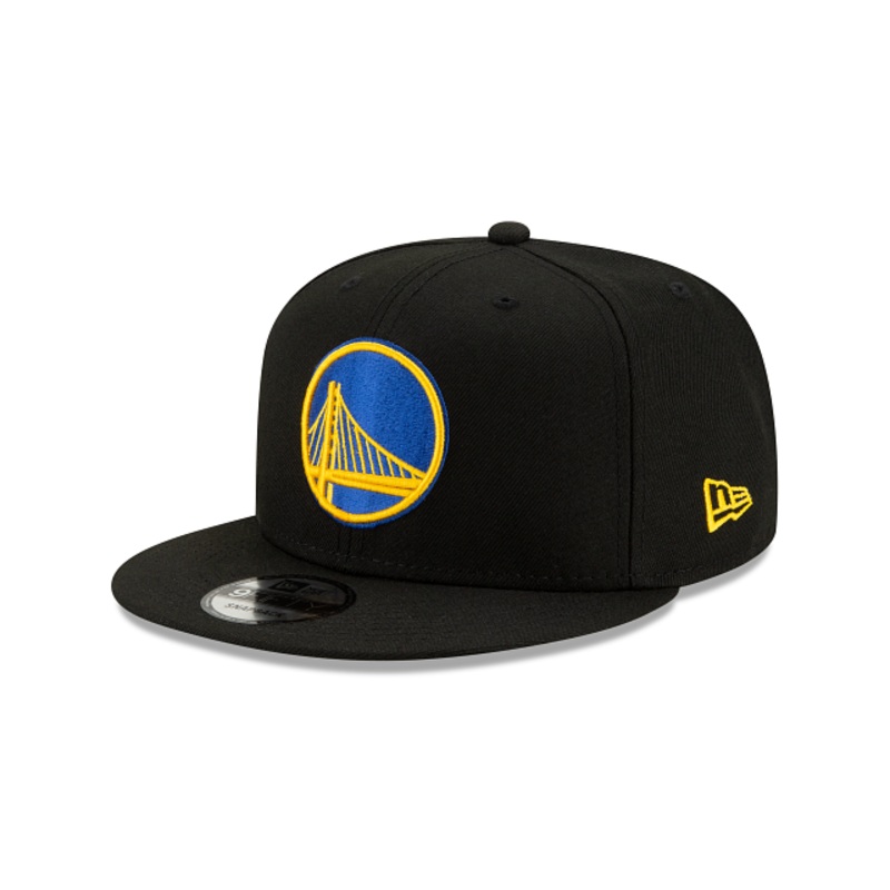 Golden State Warriors Basic Black 9FIFTY Snapback Hat