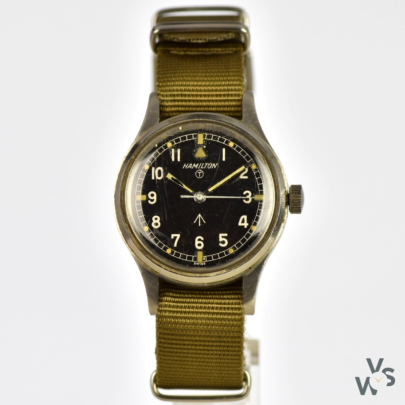 Hamilton – British Military RAF Issue – 6B-9101000-H 0015M – Mark XI Watch