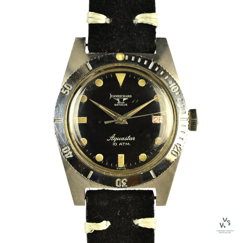Jeanrichard Geneve – Aquastar – Model Reference 1701 – Dated c.1960