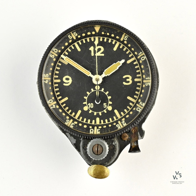Junghans 30 BZ WW2 Luftwaffe Military Aircraft Clock – c.1940s