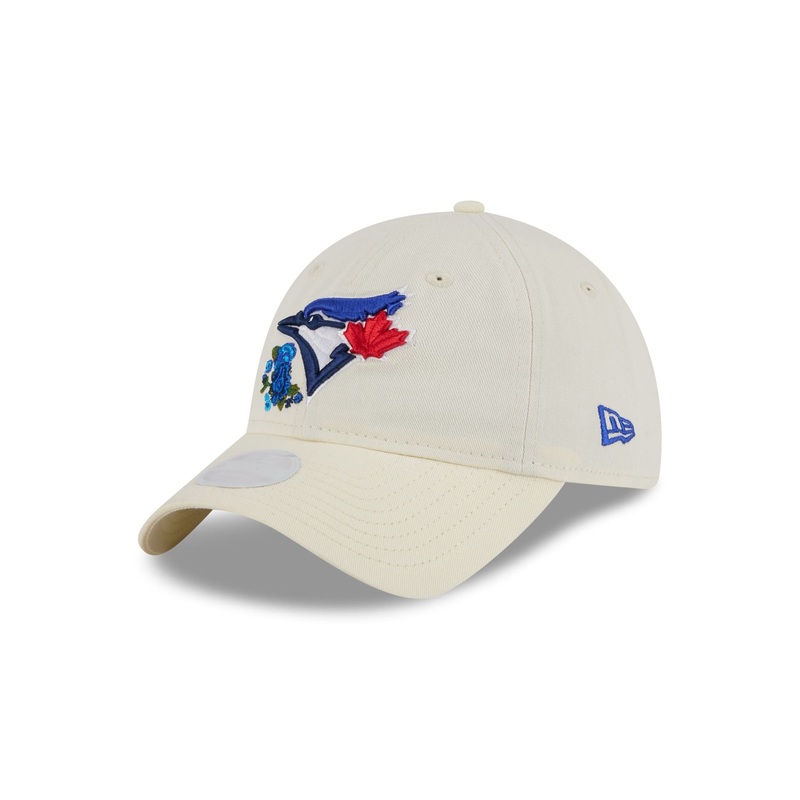 Toronto Blue Jays Women’s Floral Stitch 9TWENTY Adjustable Hat
