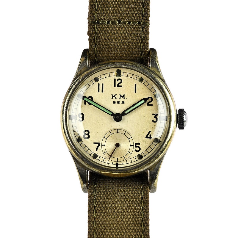 Alpina WWII Naval – KM Kriegsmarine Wristwatch – Calibre 592 – c.1944