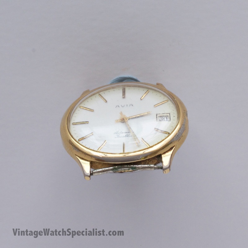 AVIA AUTOMATIC WATCH, CALIBRE ETA 2783, 17 JEWELS, SPARES OR REPAIR