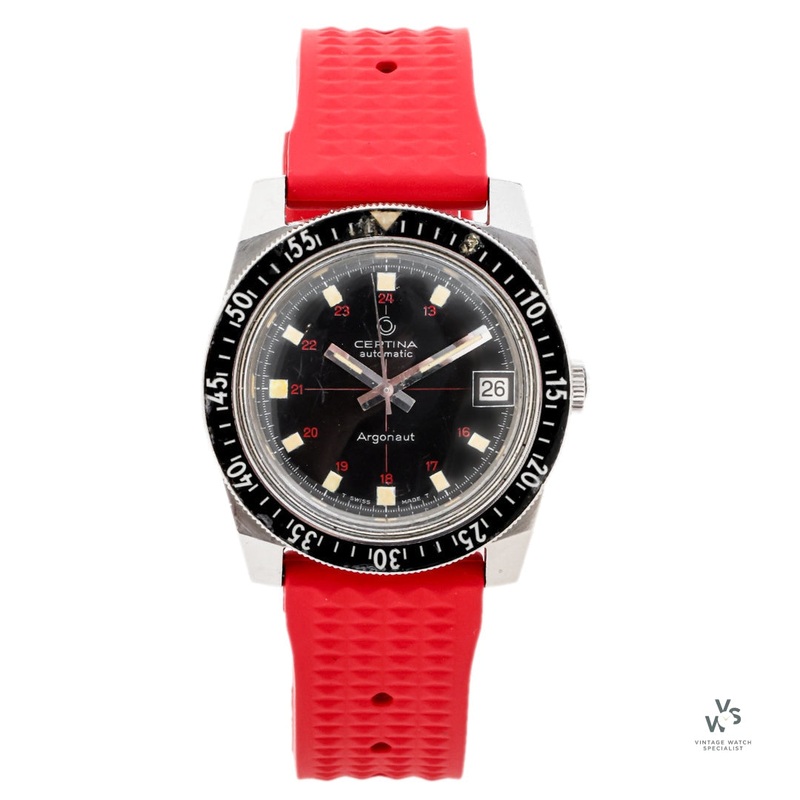 Certina Automatic – Argonaut Vintage Dive Watch – Model Ref: 5801-122 – c.1970s