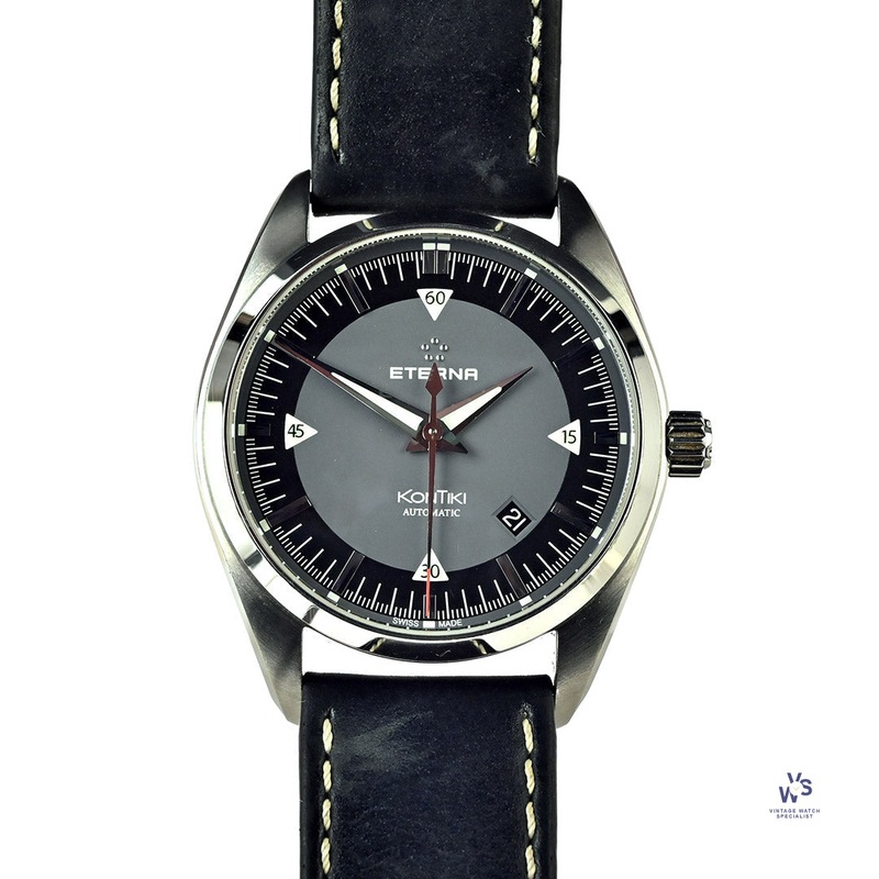 Eterna KonTiki – Automatic – Model Reference 1222.41 – Box & Papers – 2021