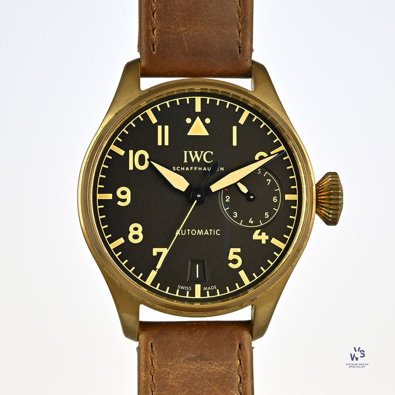 International Watch Co – Bronze Edition, Big Pilot’s Watch – Reference IW501005 – One of 1500 – Box & Papers – 2018