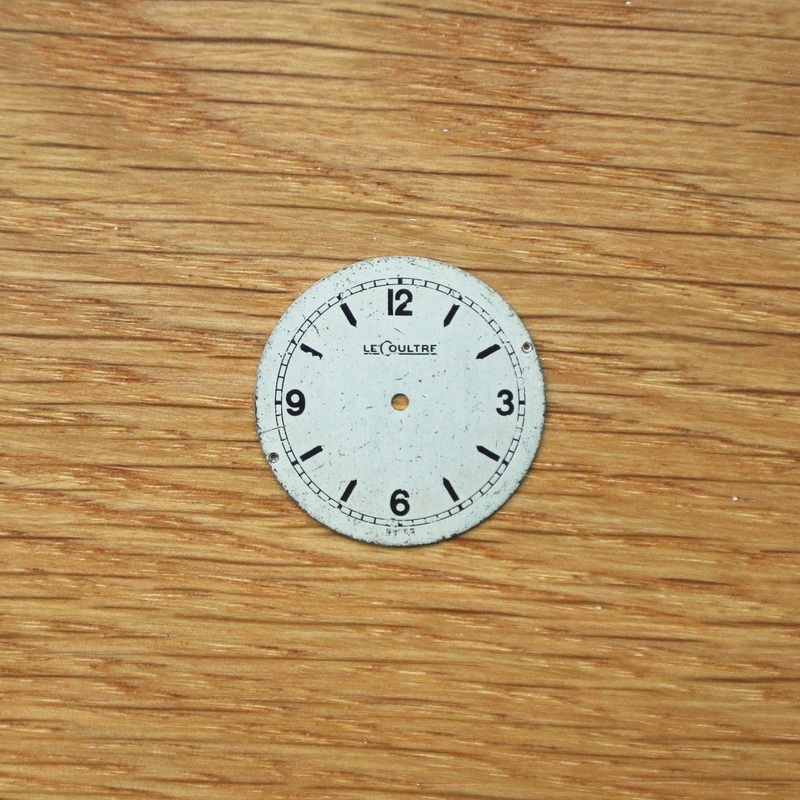 Jaeger Le Coultre white dial replacement – 26mm – Spares/Repairs