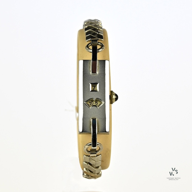 Juvenia Jump Hours Cocktail Watch – c.1920s