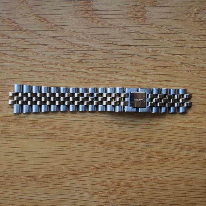Longines Stainless Steel/Gold Plated Jubilee-Style Bracelet Parts