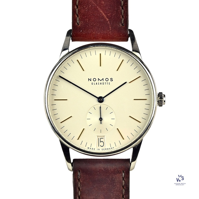 Nomos Glashutte Orion Date – Reference 7NM-022 – with Box & Papers – 2021