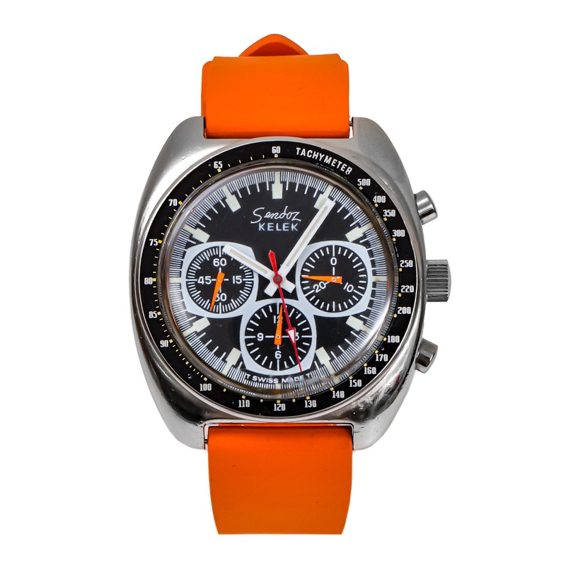 Sandoz Kelek Three Register Chronograph – Fantastic Condition – c.1970s