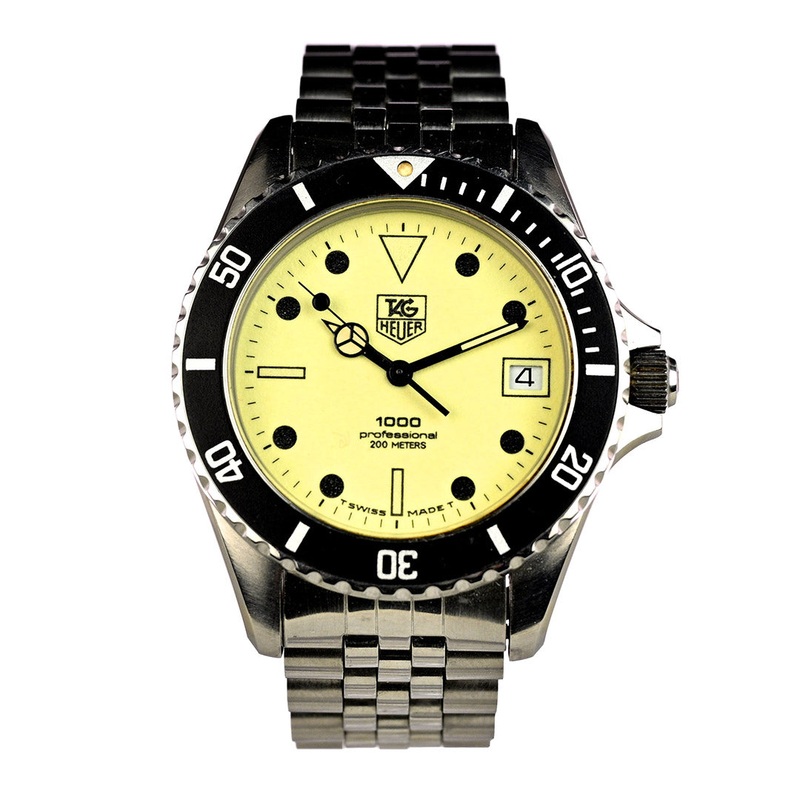 TAG Heuer Night Diver – Model 980.113N – James Bond – Full Luminous Dial – c.1980s