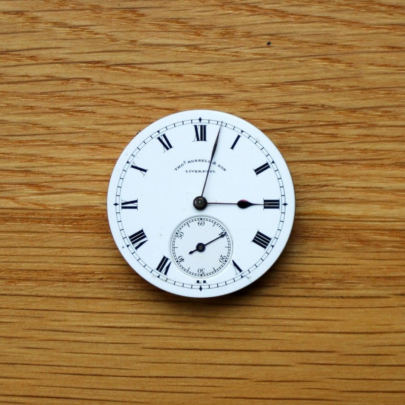 Thomas Russell & Sons Pocket Watch – Swiss movement – Spares/Repairs