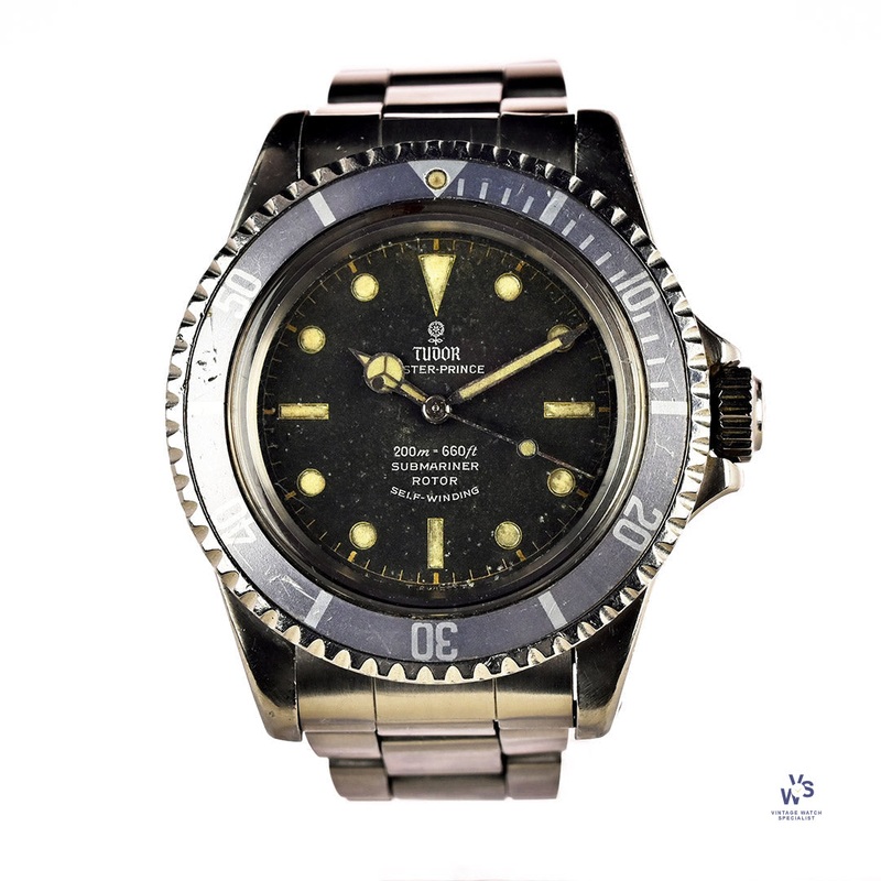 Tudor Oyster Prince – Submariner – Reference 7928 – Mk5 Gilt Chapter Ring Dial – Ghost Bezel – 1964