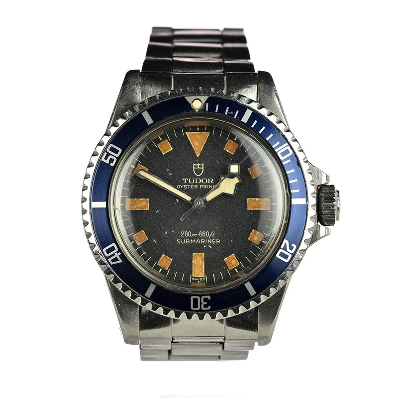 Tudor – Oyster Prince Submariner “Snowflake” – Blue Early ‘Swiss’ Dial with No Date – Model Refreference 7016/0