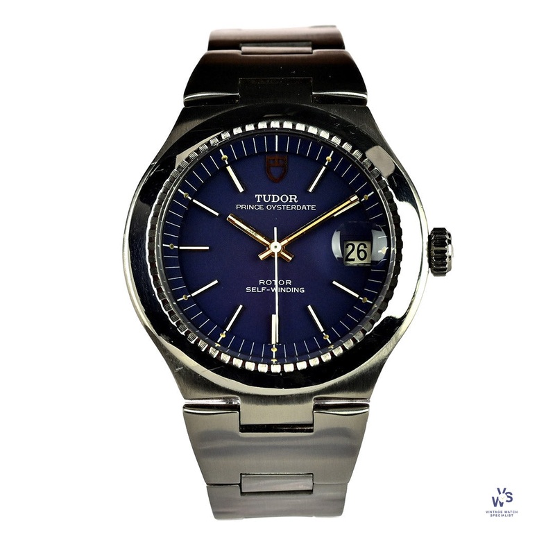 Tudor Prince Oysterdate – Blue Dial – Model Ref: 9101/01 – c.1976