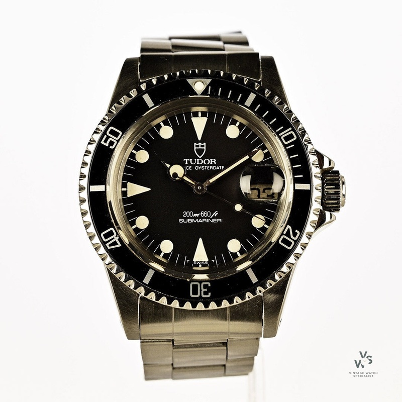 Tudor Submariner ‘Lollipop’ Model Ref: 76100 – 1985 – Supplied with Box and Anchor