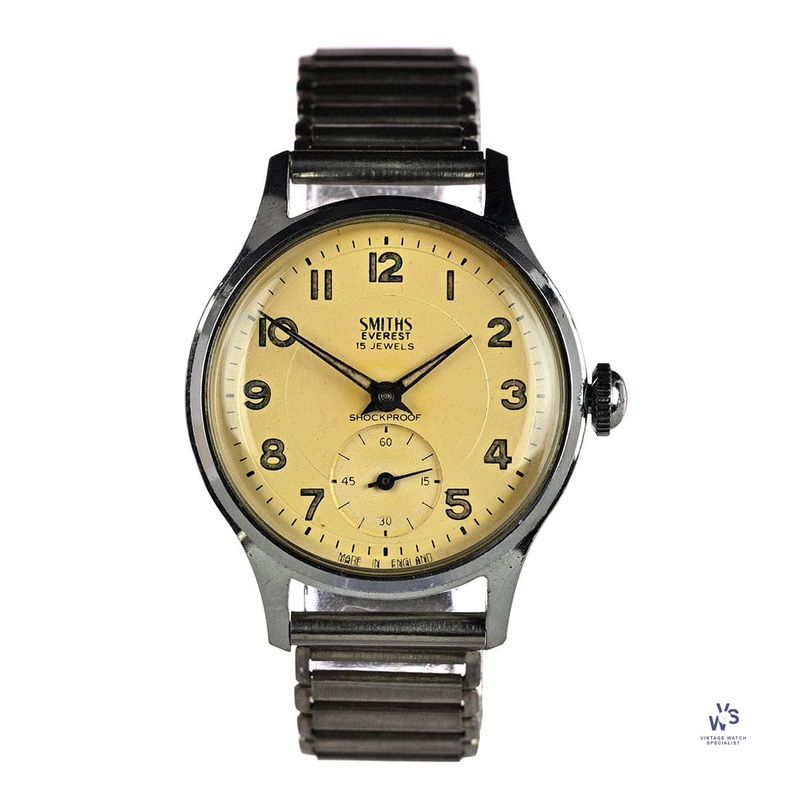 Vintage Smiths Everest Watch – Tropical Dial – c.1950s