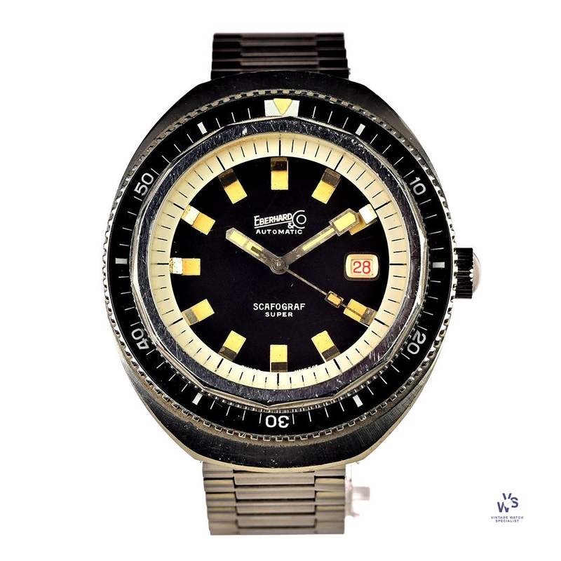 Eberhard & Co. Scafograf Super – Divers Watch – Model Reference 250-123 – c.1960s