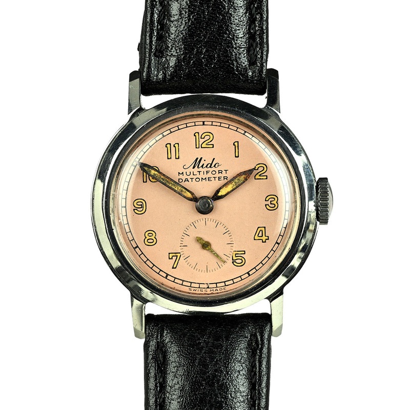 Mido Multifort Datometer Automatic Bumper – c.1940s