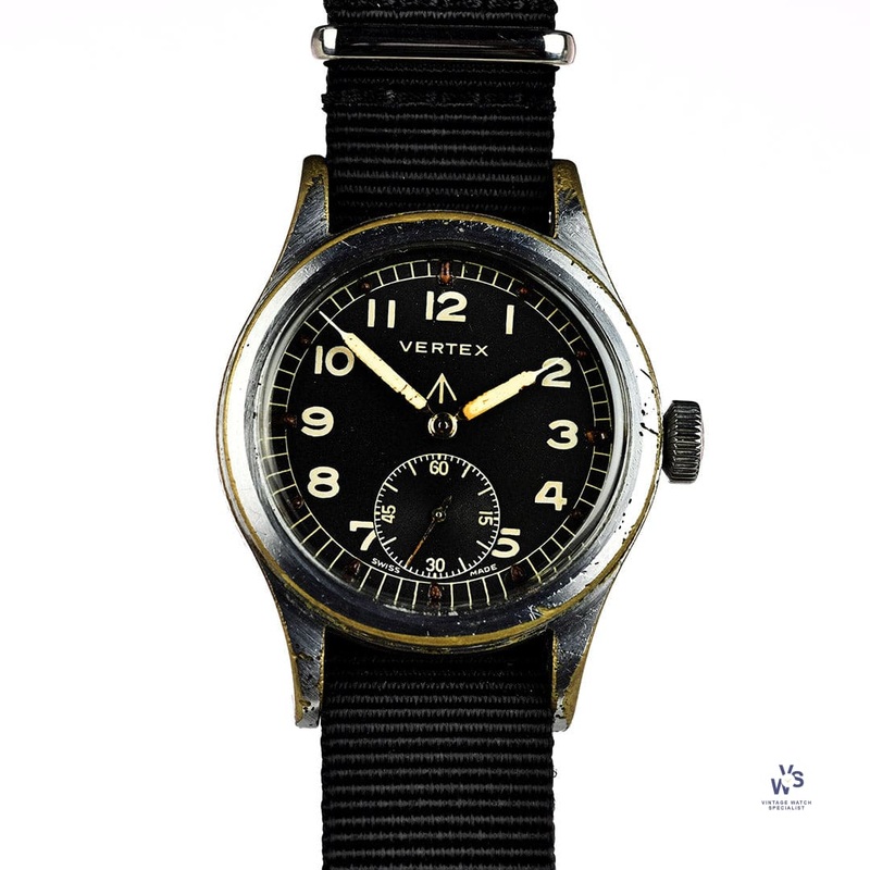 Vertex Dirty Dozen – WW2 Military Issued Watch – c.1944
