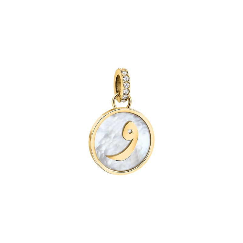 Women Arabic Letter Charm