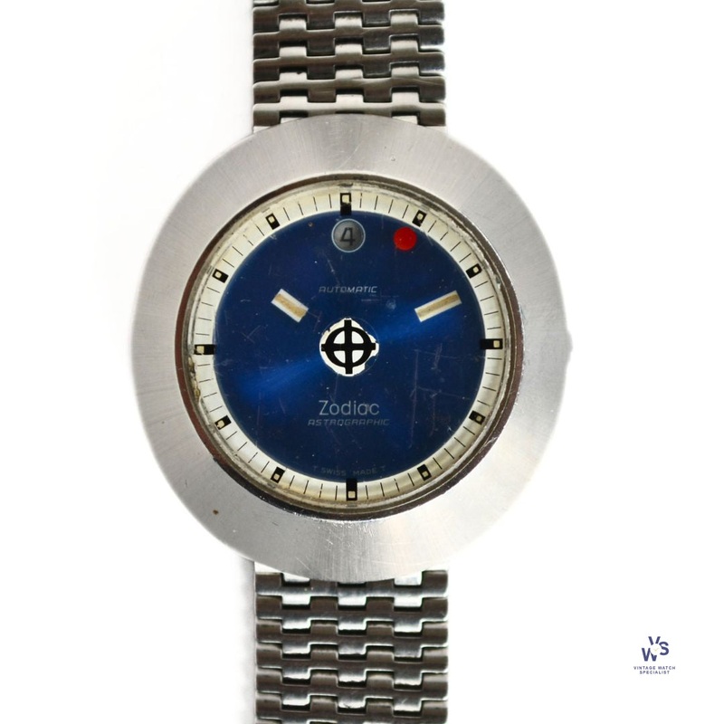 Zodiac Astrographic Mystery Dial – Automatic Model 882-953 – c.1975