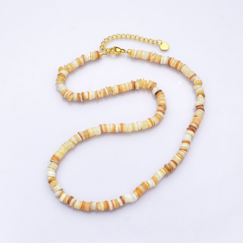 PRE-ORDER: 14K Gold Filled Summer Gemstone Necklace | ETA 2 Weeks 1 Unit