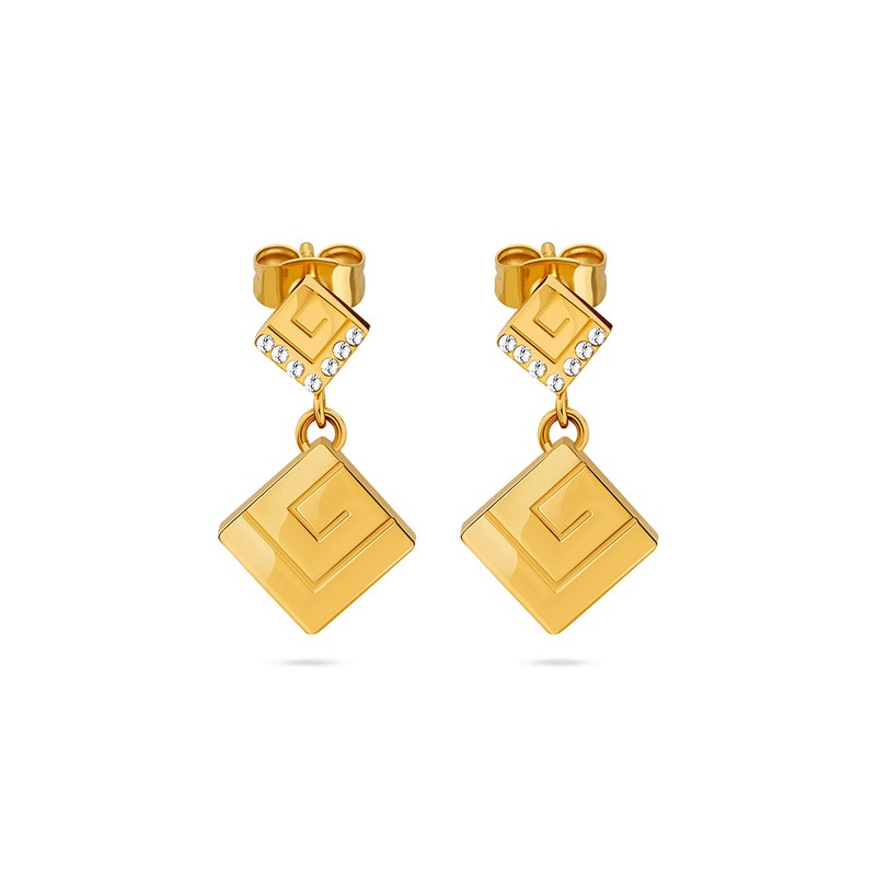 Women Audrey Gold Plated Earrings