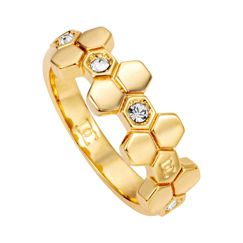 Women Favo Gold Ring 6