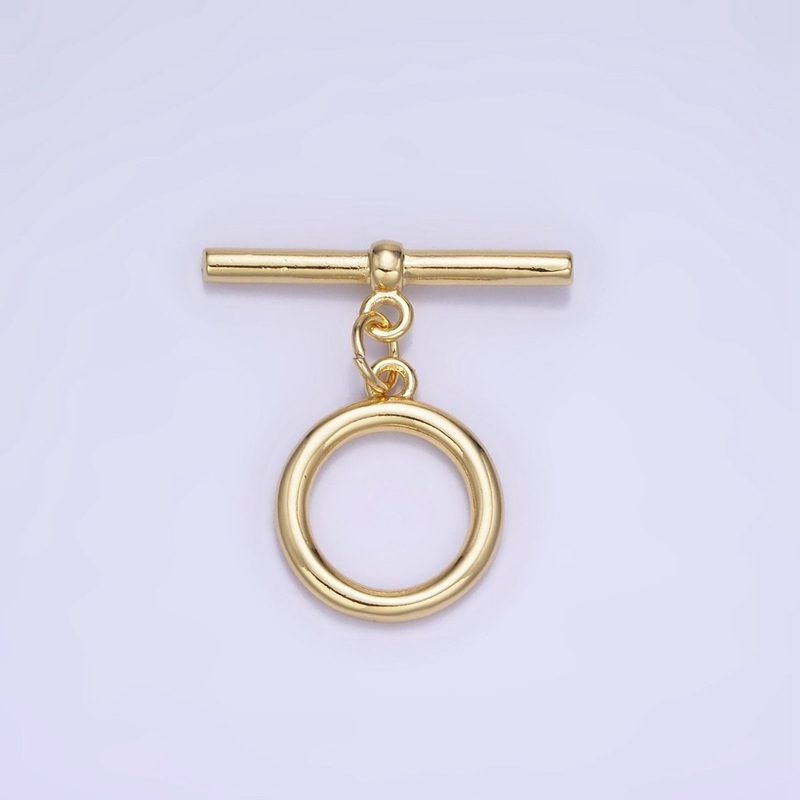 14K Gold Filled 22mm Toggle Clasps Minimalist Closure Findings | Z342