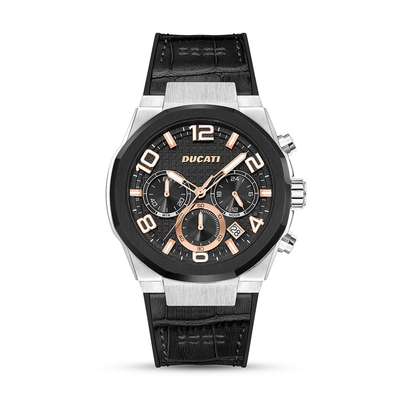 Men Ducati Black Watch