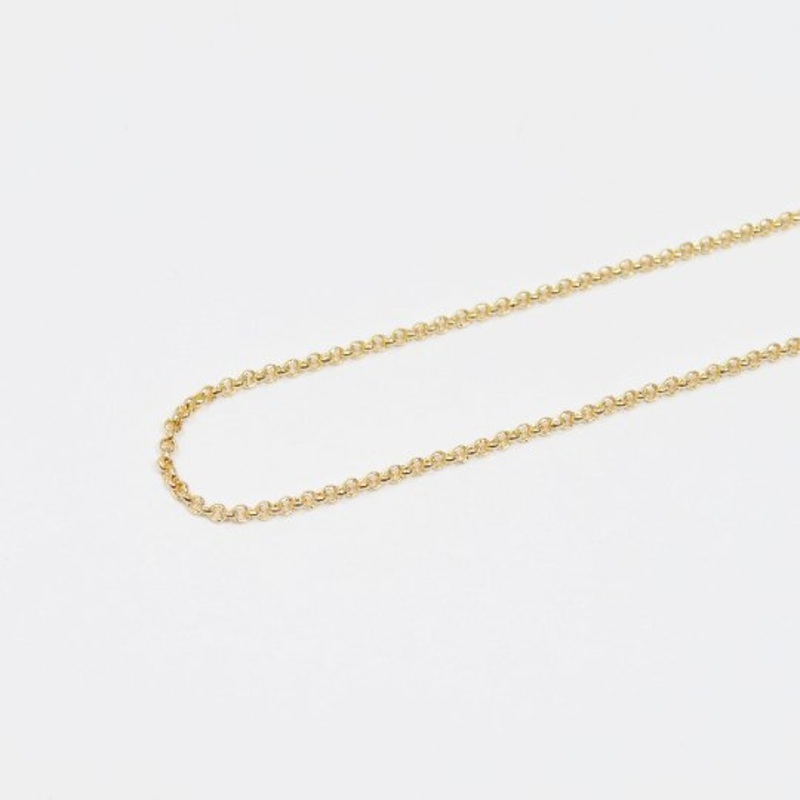 16K Gold Filled, Dainty ROLO Cable Chain by Yard, Nickel Free, Small Minimalist Jewelry making Necklace | ROLL-429 ROLL-414