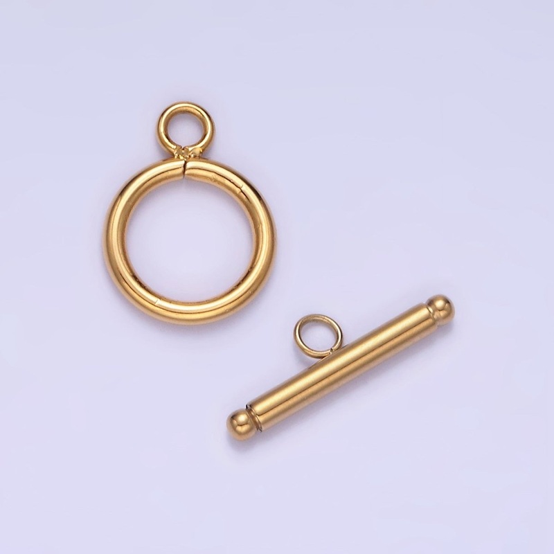 Stainless Steel Gold Toggle Clasps OT Clasp Findings | P-933