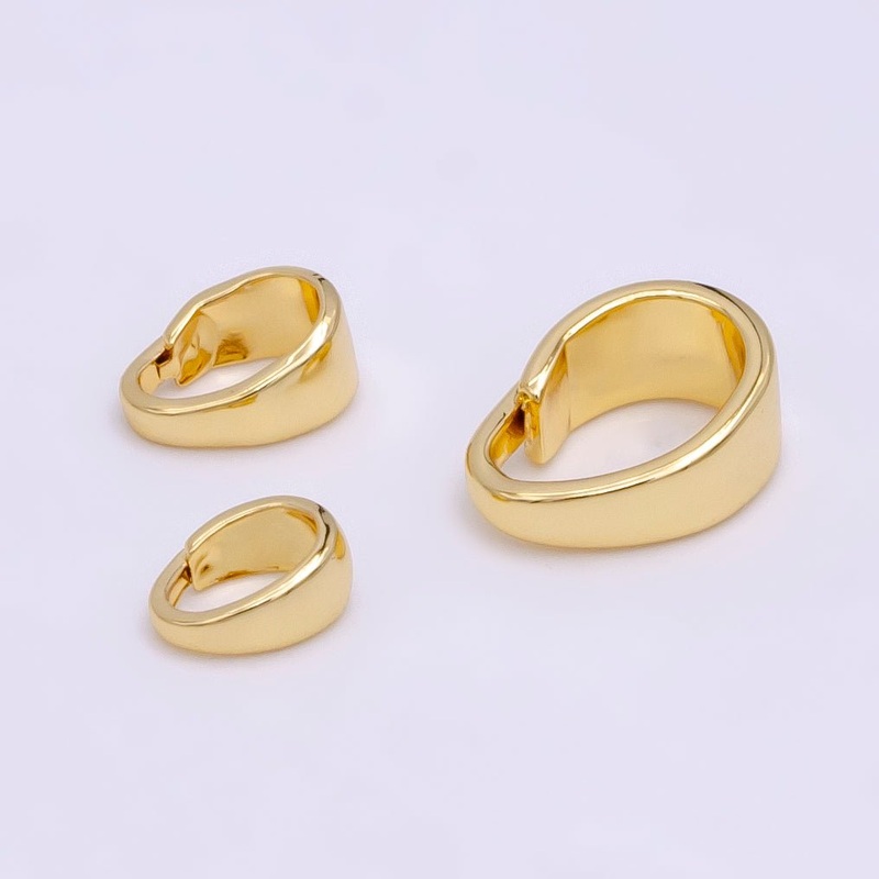 14K Gold Filled 6.7mm, 7.7mm, 11mm Bail Jewelry Findings Supply | Z-609 – Z-611 6.8mm