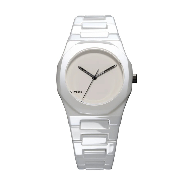 Unisex Ceramic White Watch