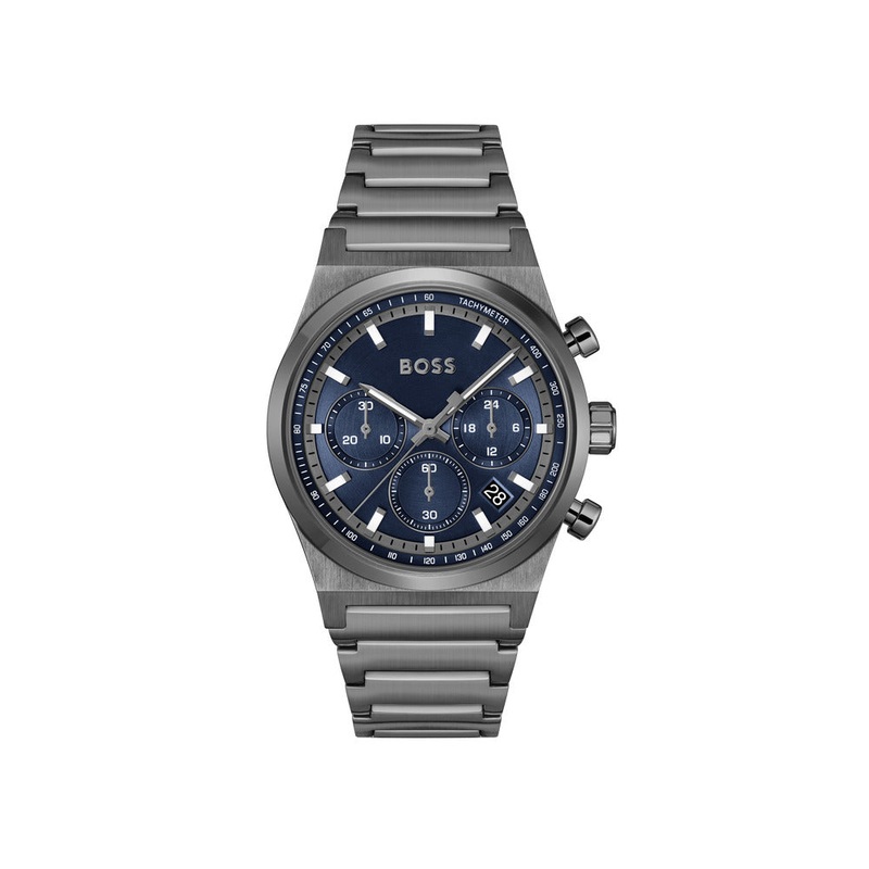 Men Candor Chrono Blue Watch