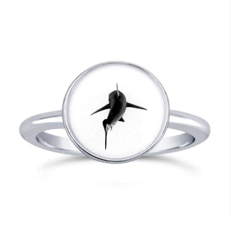 White Shark Ring