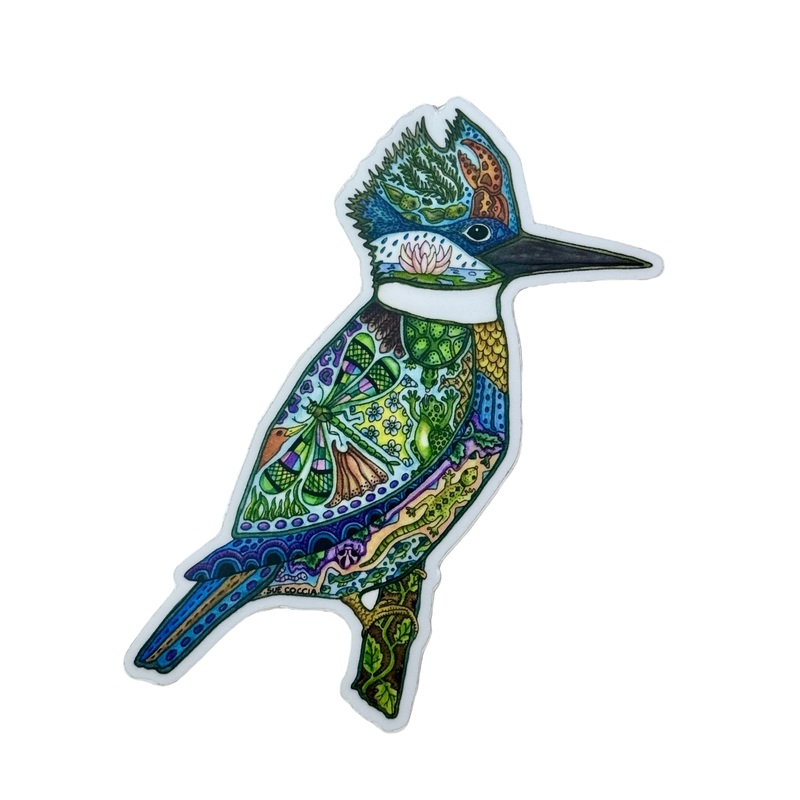 King Fisher Sticker