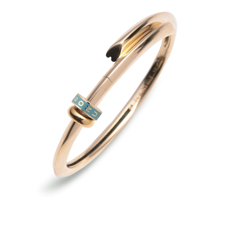 Tenet & Chubby Gold : Heart Beat Strong Heart Bangle