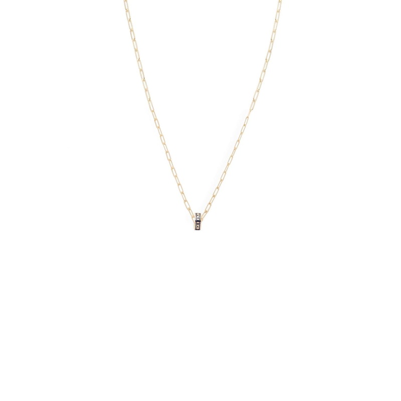 Karma : Heart Beat Super Fine Clip Chain Necklace