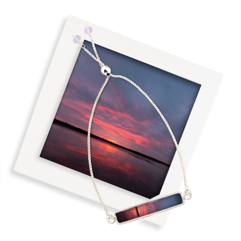 Ocean Sunset Bar Bracelet