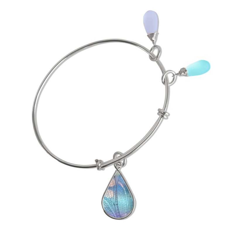 Summer Wing Teardrop Bangle