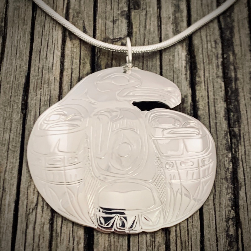 Eagle Spreadwing Pendant