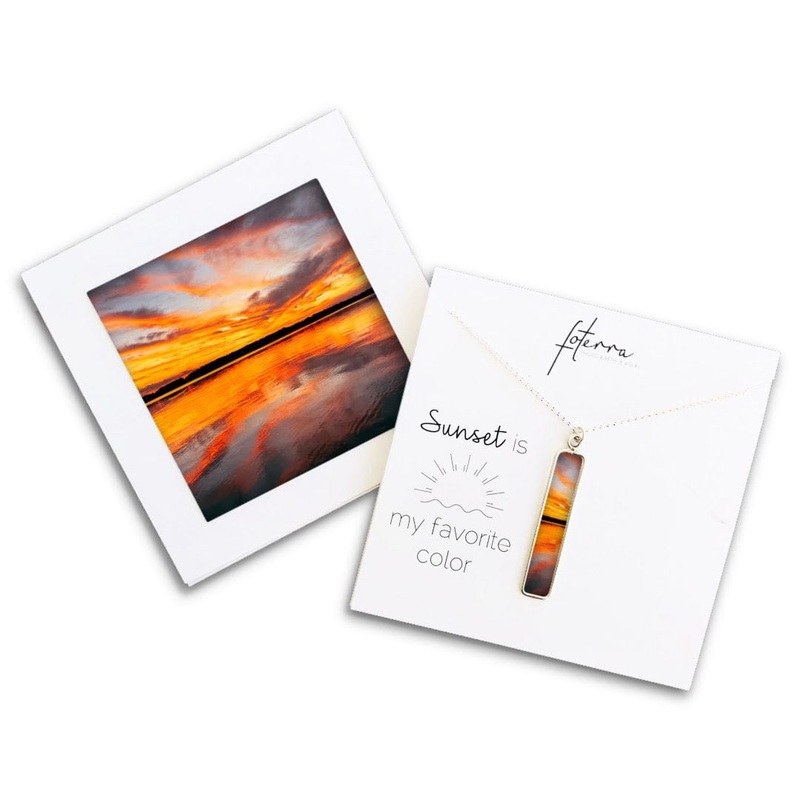 Fiery Sunset Necklace