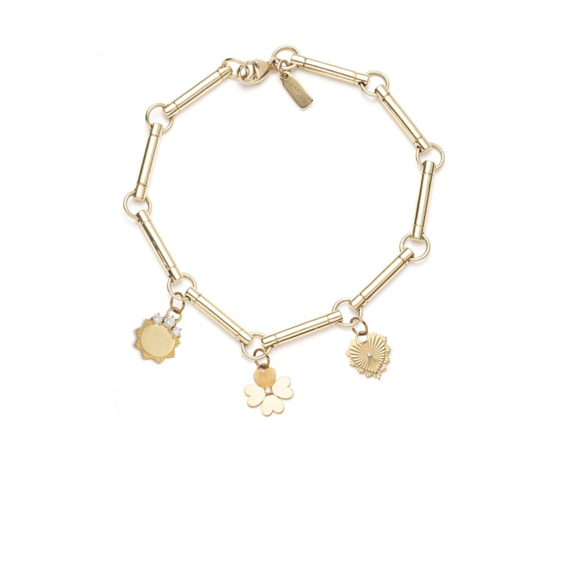 True Love & Engravable : Element Chain Bracelet